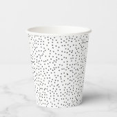 Gobelets En Papier Motif triangle de style scandinave (Verso)
