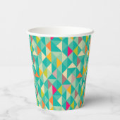 Gobelets En Papier Motif triangles (Verso)