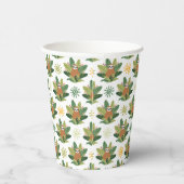 Gobelets En Papier Motif Tropical Sloth (Droite)