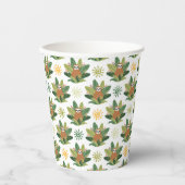 Gobelets En Papier Motif Tropical Sloth (Recto)