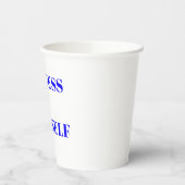 Gobelets En Papier Motivation mots idéal inspirateur design mignon (Gauche)