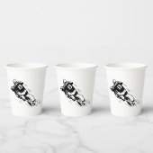 Gobelets En Papier Motocross Rider