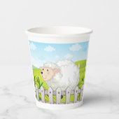 Gobelets En Papier Mouton souriant (Recto)