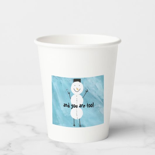 Gobelets En Papier Mug (Verso)