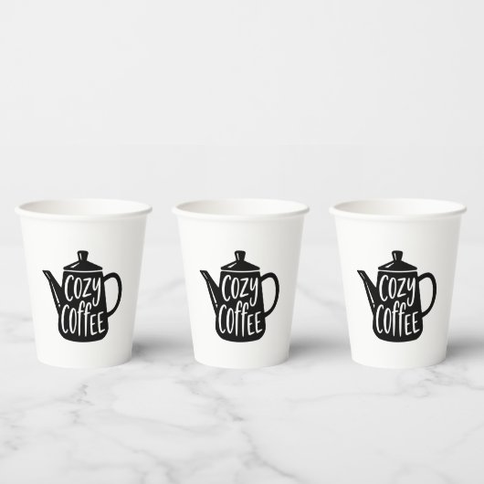 Gobelets En Papier Mug à café cosy (Multi)