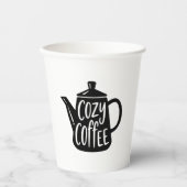 Gobelets En Papier Mug à café cosy (Recto)