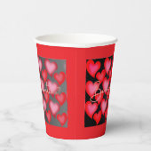 Gobelets En Papier Mug Cœur de la Saint-Valentin (Droite)