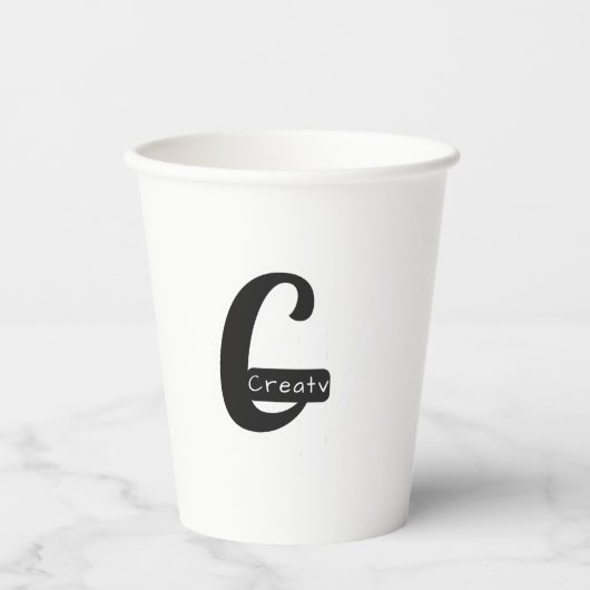 Gobelets En Papier Mug créatif pour les artistes (Recto)
