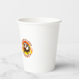 Gobelets En Papier Mug de Thanksgiving Lava de Minecraft Steve