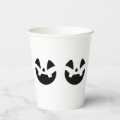 Gobelets En Papier Mug d'Halloween éffrayant Jack-o'lanterne (Verso)