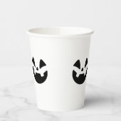 Gobelets En Papier Mug d'Halloween éffrayant Jack-o'lanterne (Gauche)
