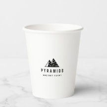 Mug Pyramides Modernes & Hiéroglyphes Égyptiens