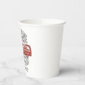 Gobelets En Papier My Rules Classic Red Car Retro Mechanic (Gauche)