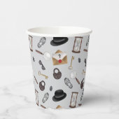 Gobelets En Papier Mystery Kids Secret Agent Spy Detective Thème (Gauche)