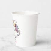 Gobelets En Papier Mystical Dreamy Baby shower Unicorn (Gauche)
