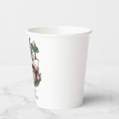 Gobelets En Papier Mystical Pretty Wolf Baby shower (Gauche)