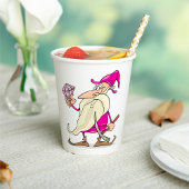 Gobelets En Papier Nain Avec Un Diamant