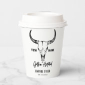 Gobelets En Papier Nashville Bachelorette Party Gettin Hittin Custom (Verso)