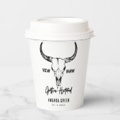 Gobelets En Papier Nashville Bachelorette Party Gettin Hittin Custom (Recto)