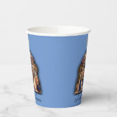 Gobelets En Papier Nativité de Noël Adoration du bébé Jésus (Gauche)