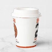 Gobelets En Papier Né 2 Ball Basketball 2e fête d'anniversaire (Droite)