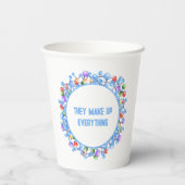 Gobelets En Papier Ne jamais faire confiance à un Atom Funny Science (Verso)