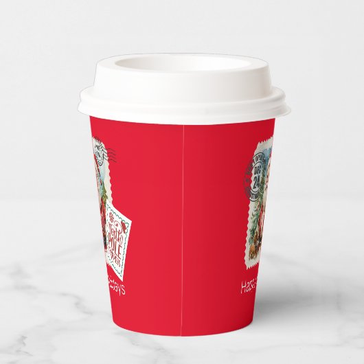 Gobelets En Papier Ne pas ouvrir avant Noël (Droite)