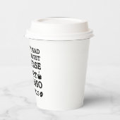 Gobelets En Papier Ne Vous Espressez Pas Vous-Même (Gauche)