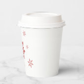 Gobelets En Papier Neige (Gauche)