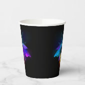 Gobelets En Papier Neon Firefly sur noir (Gauche)
