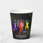 Gobelets En Papier Neon Jump Kids Colorful Birthday Party<br><div class="desc">Pour une personnalisation plus avancée de cette conception,  il suffit de sélectionner le bouton "Personnaliser ou Modifier à l'aide de l'outil de conception" ci-dessus ! ou Vous pouvez toujours me faire un message. Faites défiler vers le bas et cliquez sur cette collection pour trouver les objets correspondants.</div>