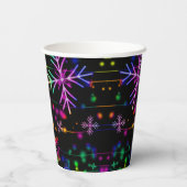 Gobelets En Papier Neon Snow (Verso)