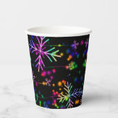 Gobelets En Papier Neon Snow (Recto)