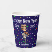 Gobelets En Papier Newest New Year Paper Cups Business Branded (Recto)