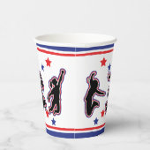 Gobelets En Papier Ninja Filles guerrières tasses de papier fête d'an (Droite)