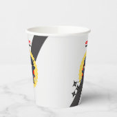 Gobelets En Papier Ninja Karate Anniversaire Fête Nom personnalisé Co (Gauche)