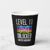Gobelets En Papier Niveau 11 Déverrouillé 11e anniversaire Jeu person (Recto)