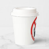 Gobelets En Papier No attachments in my life (Droite)