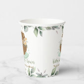 Gobelets En Papier Noah's Ark Greenery Baby shower Baptême Anniversai (Droite)