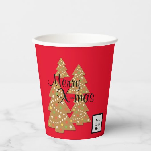 Gobelets En Papier Noël (Recto)
