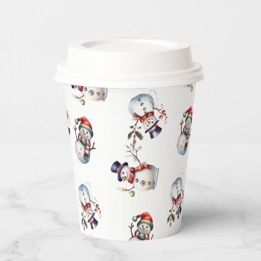 Gobelets En Papier Noël (Gauche)