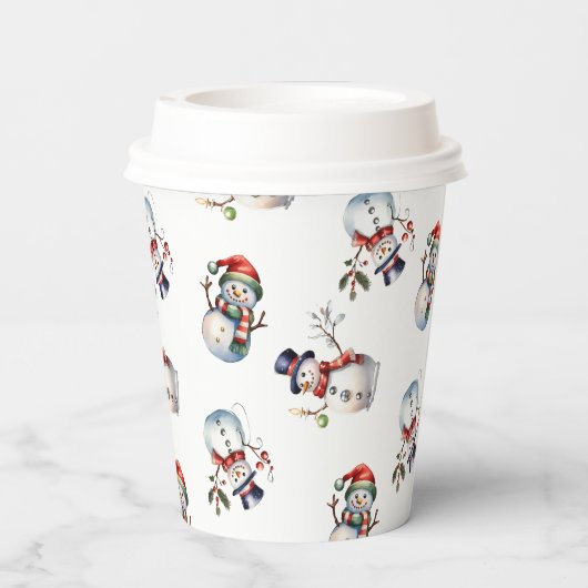 Gobelets En Papier Noël (Verso)