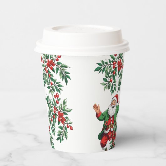 Gobelets En Papier Noël (Gauche)