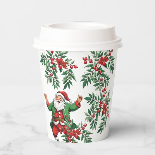 Gobelets En Papier Noël (Verso)