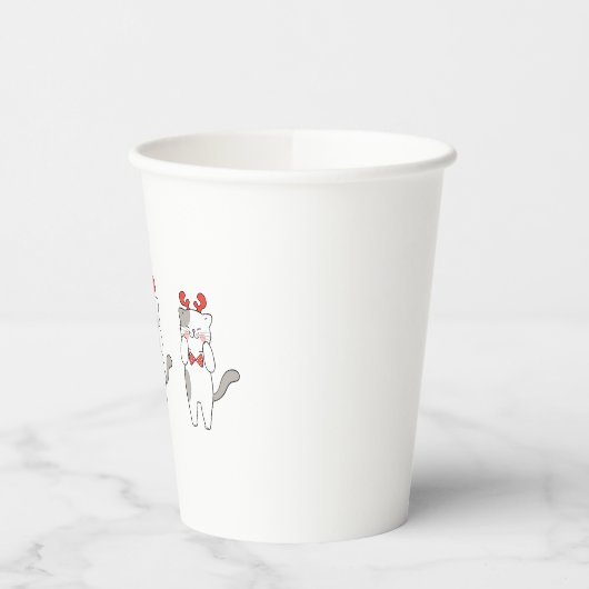 Gobelets En Papier Noel (Gauche)