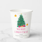 Gobelets En Papier Noël (Verso)