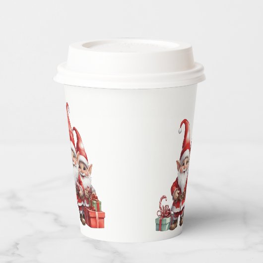 Gobelets En Papier Noël (Gauche)