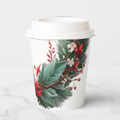 Gobelets En Papier Noël (Verso)