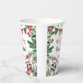 Gobelets En Papier Noël 1er anniversaire Bois d'hiver (Droite)