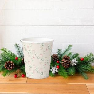 Gobelets En Papier Noël chic